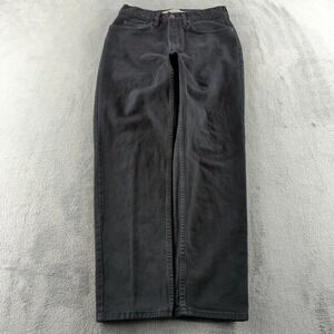 Vintage Gap Jeans Mens 31x30 (Fits 28x30) Black‎ Straight Grunge Canada Y2K 90s